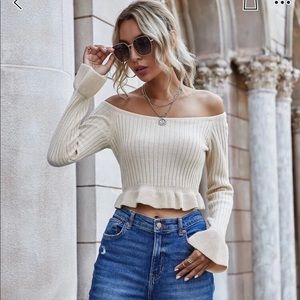 SHEIN off shoulder sweater